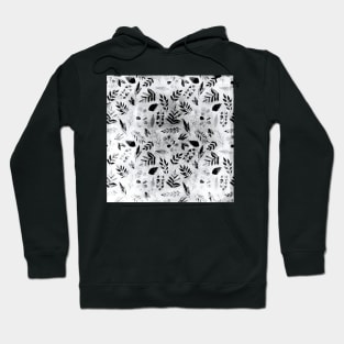 Leaves pattern Hoodie